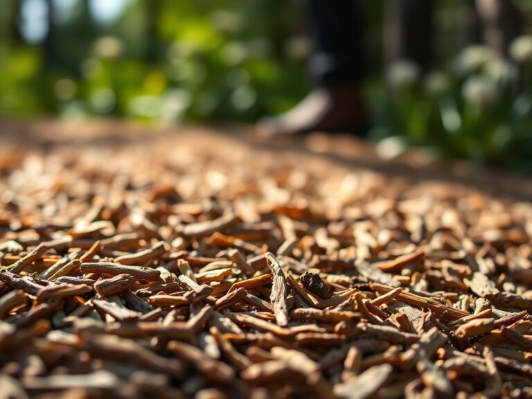 10 Simple Steps to Lay Wood Chip Paths